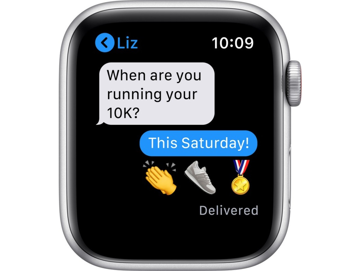 Apple Watch Series SE 44mm 4G silver/vit - Komplett.se