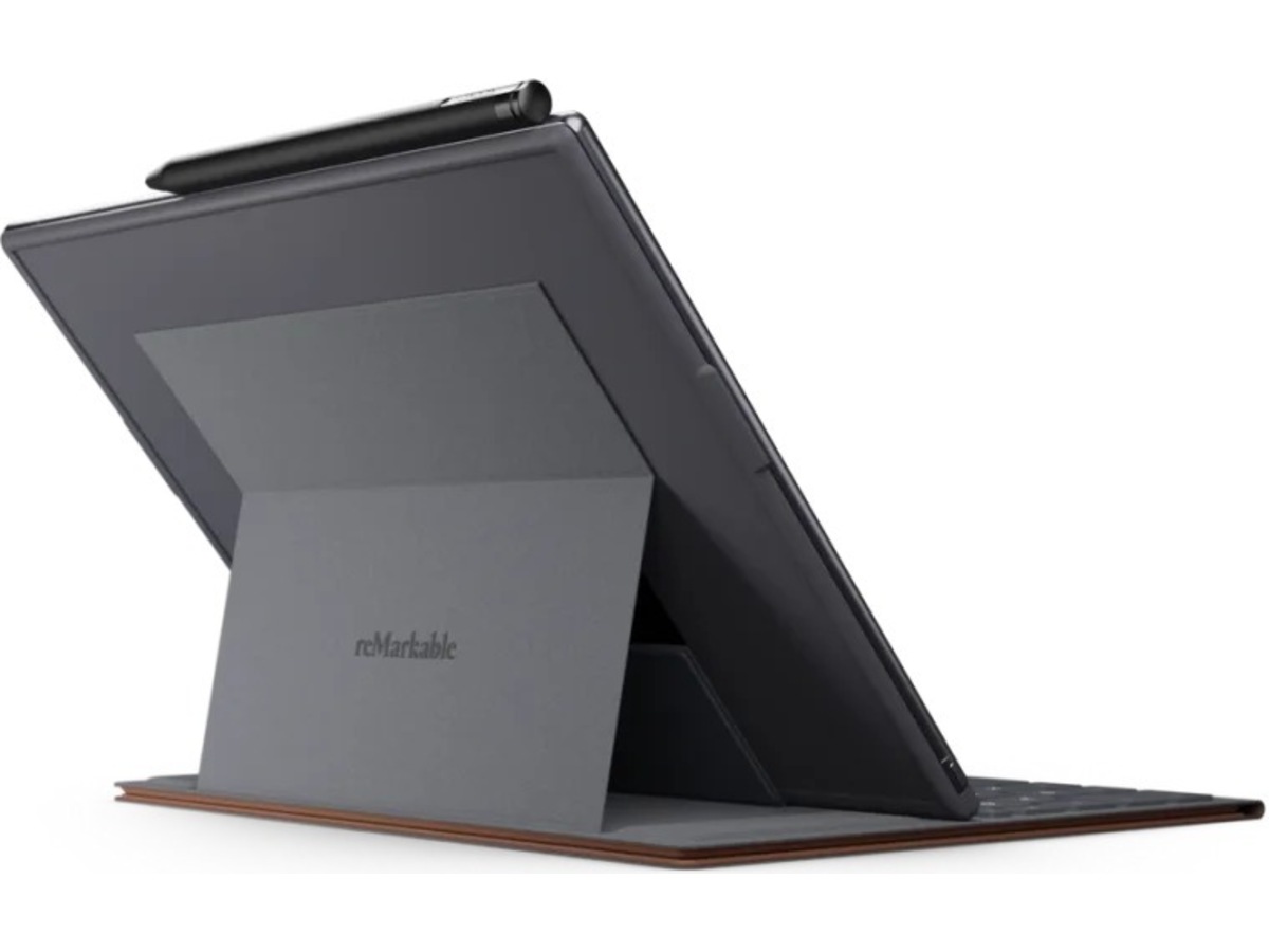 reMarkable 2 Type Folio tangentbordsfodral (sepia brun) Digitala anteckningsblock och tillbehör