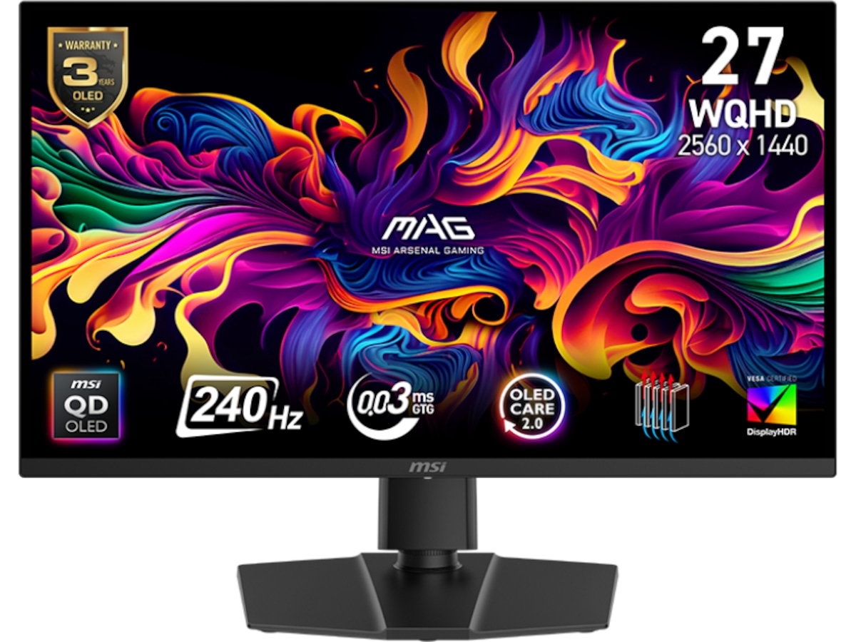 MSI 27" gamingskärm MAG 271QP X24 Gamingskärmar