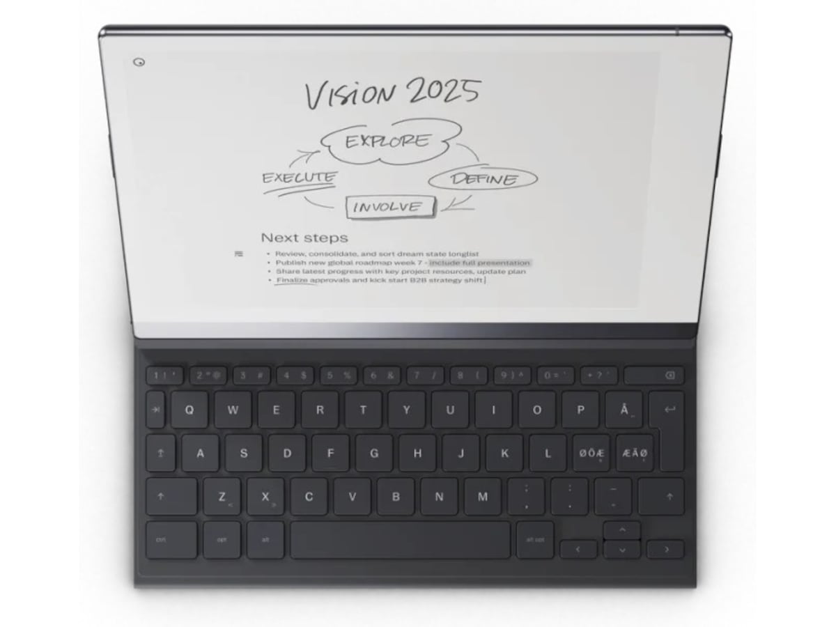 reMarkable 2 Type Folio tangentbordsfodral (sepia brun) -B-Grade Demo övrigt i datorer