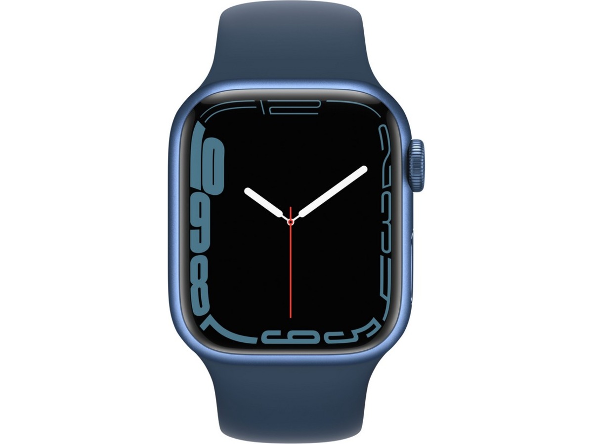 Apple Watch Series 7 41mm (blå) Sport Band - Smartwatches - Komplett.se