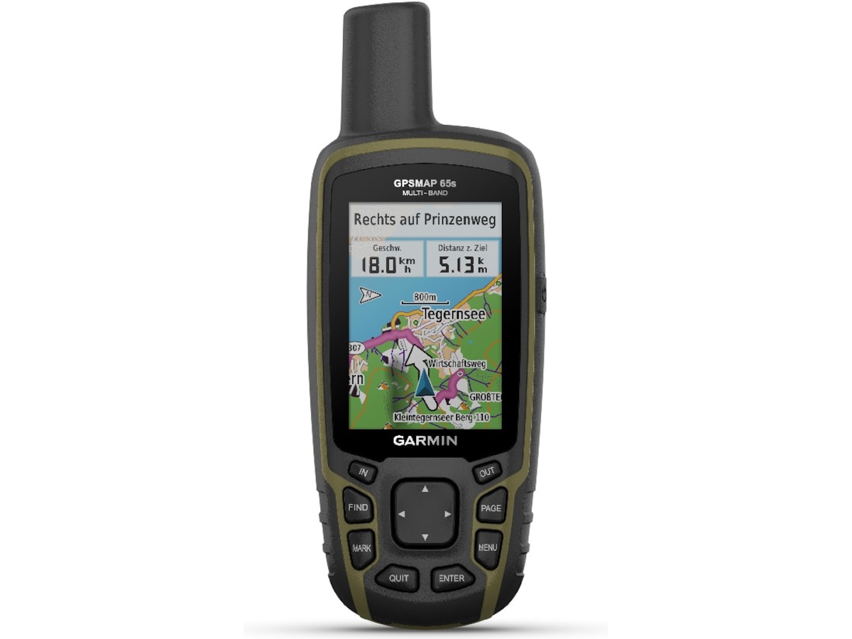 Garmin Map 65s Handhållen GPS Bluetooth tracker & GPS Komplett.se