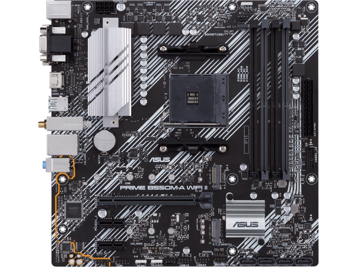 ASUS PRIME B550M-A WIFI II Moderkort AMD Socket