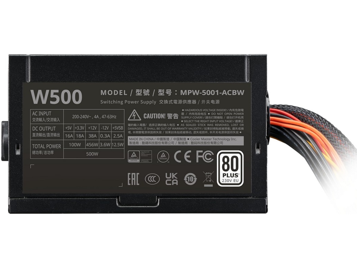 Cooler Master Elite NEX W500 Nätaggregat