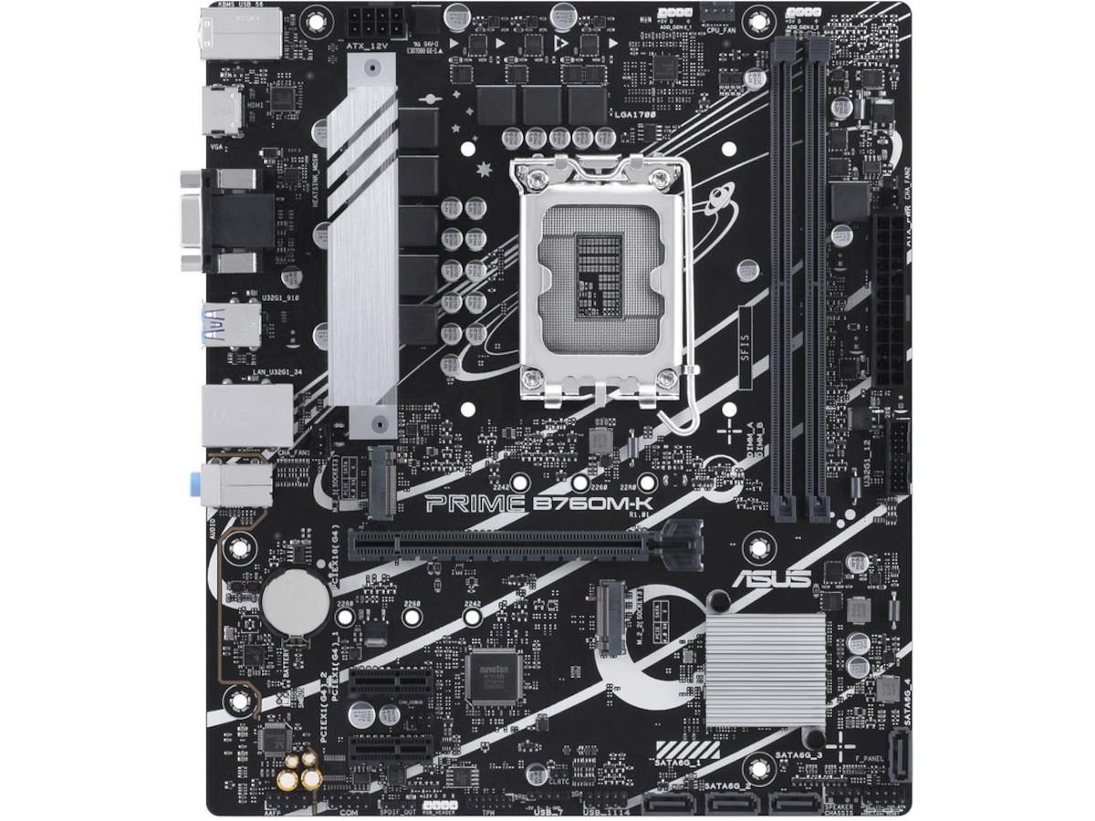 Asus Prime B760M-K Moderkort Intel Socket