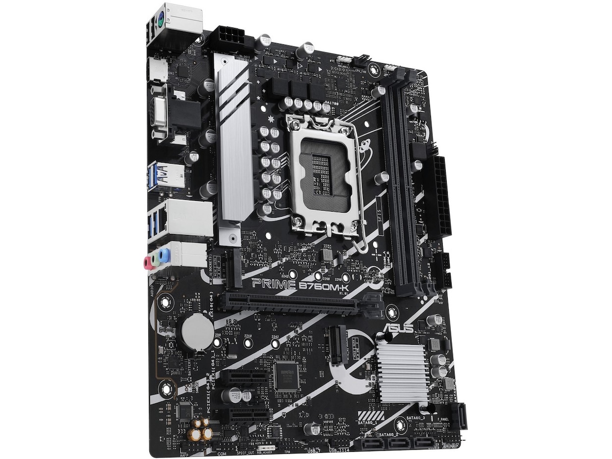 Asus Prime B760M-K Moderkort Intel Socket