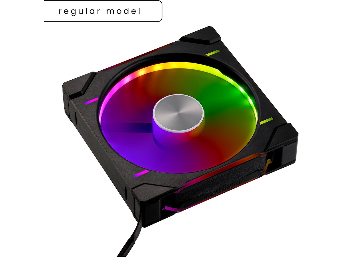 Phanteks D30 140mm PWM DRGB Regular Fläkt (svart) Fläkt