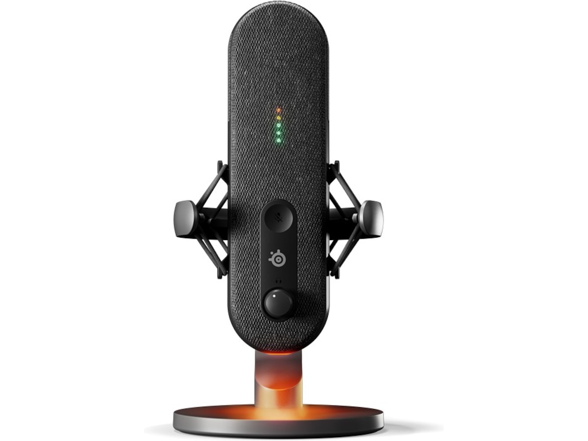 SteelSeries Alias USB Mikrofon (svart) -B-Grade Demo gaming