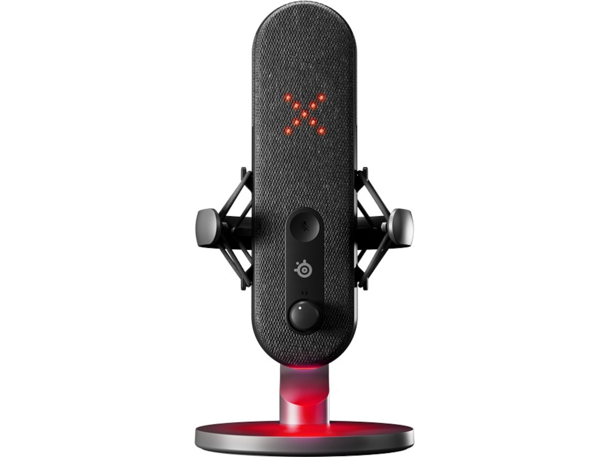 SteelSeries Alias USB Mikrofon (svart) -B-Grade Demo gaming