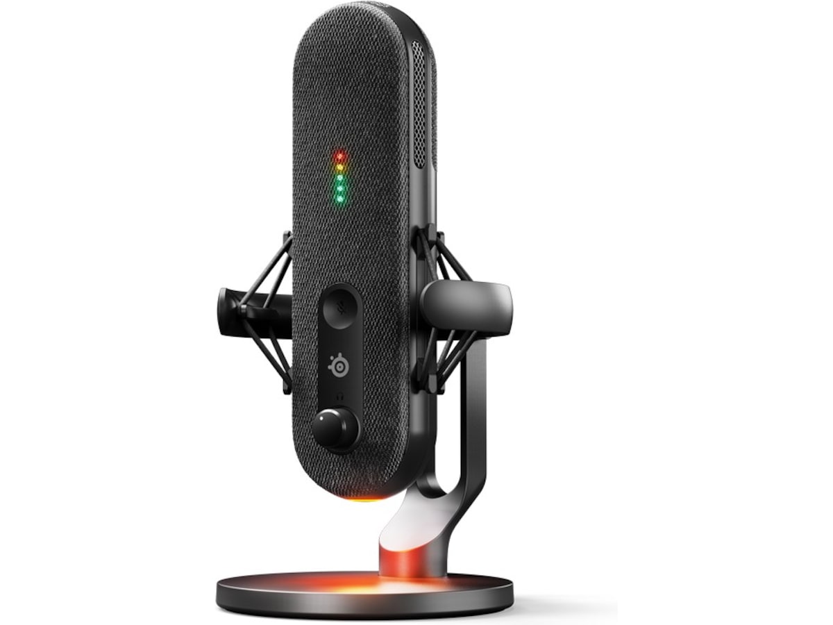 SteelSeries Alias USB Mikrofon (svart) -B-Grade Demo gaming