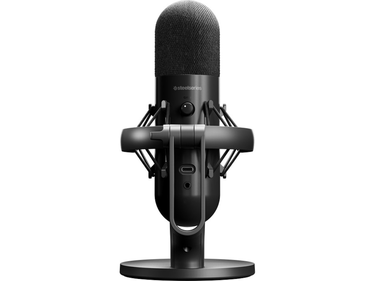 SteelSeries Alias USB Mikrofon (svart) -B-Grade Demo gaming