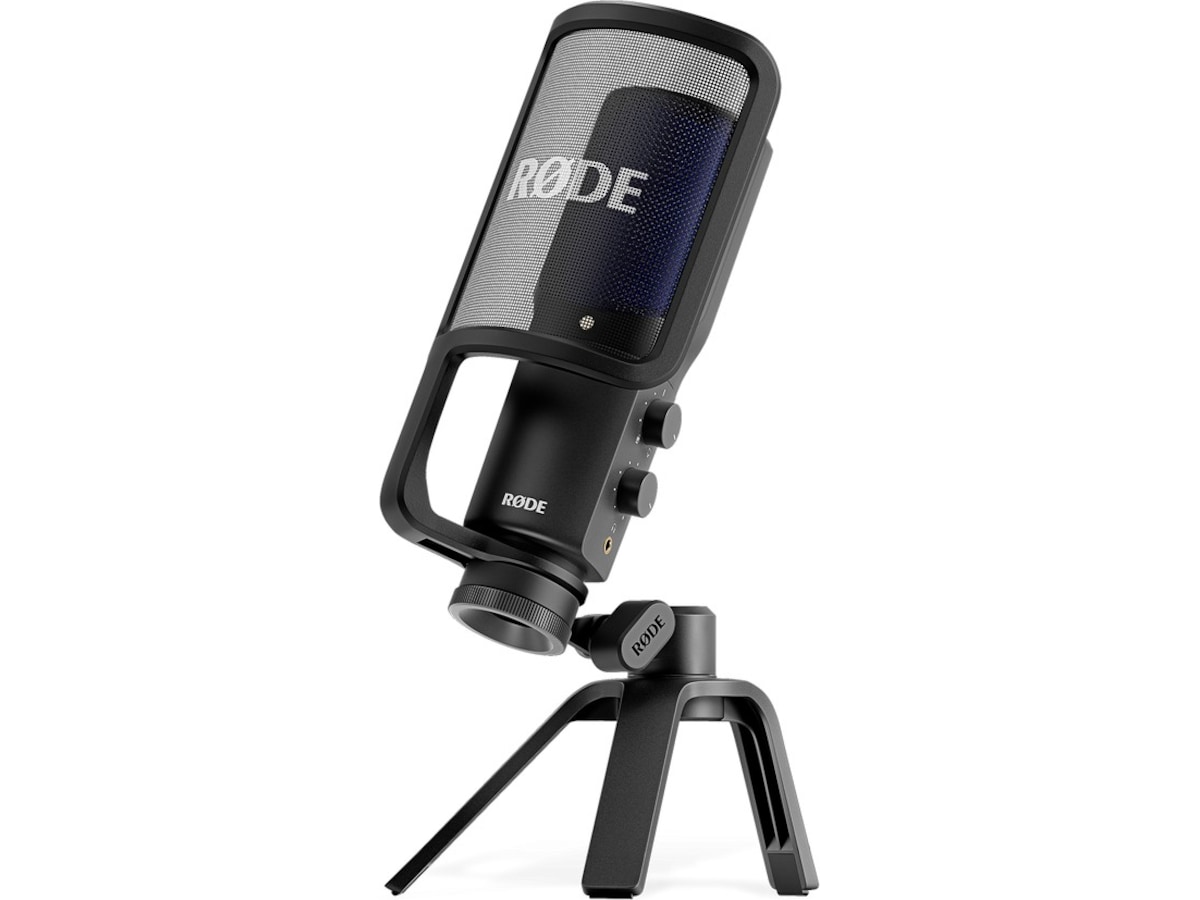 Røde NT-USB+ Professional USB-mikrofon (svart) -B-Grade Demo övrigt