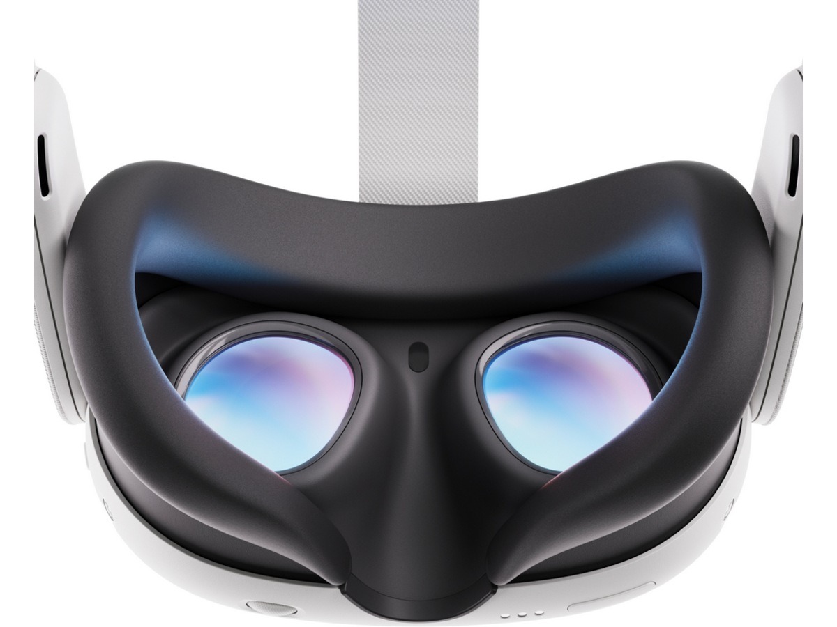 Meta Quest 3 Ansiktsdel i silikon -B-Grade Demo gaming