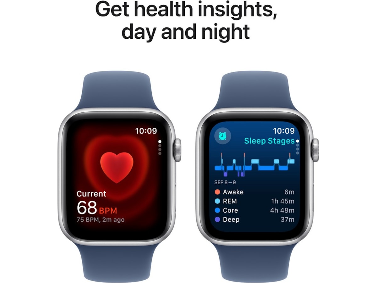 Apple Watch SE 44mm GPS Aluminium (silver) Smartwatches