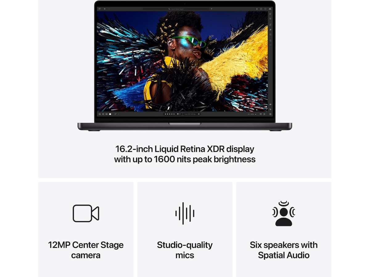 Macbook Pro 16 M4 Pro (2024) 512GB (rymdsvart) Datorer - Bärbara / laptop