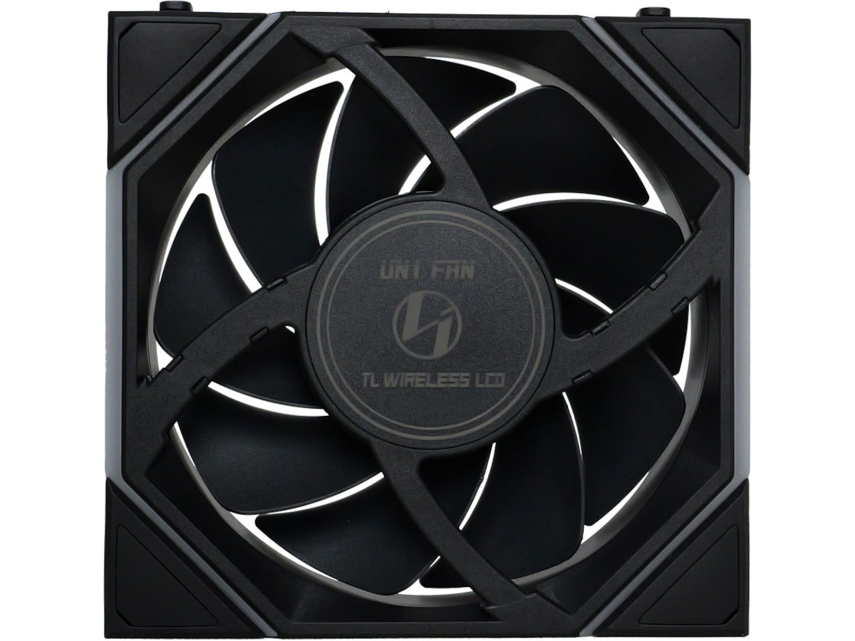 Lian Li UNI FAN TL Wireless LCD Reverse 3pk (svart) Fläkt