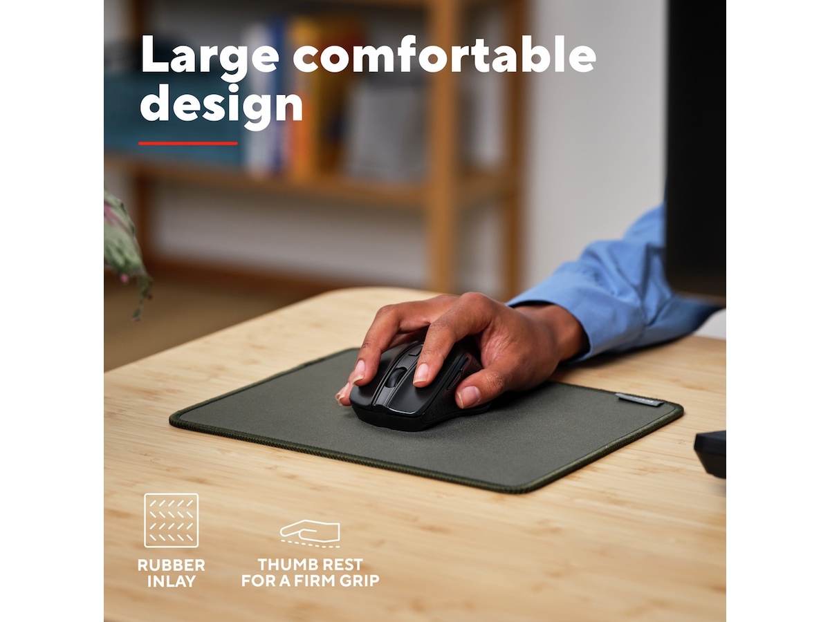 Trust Nito Silent trådlös mus (svart) Mus