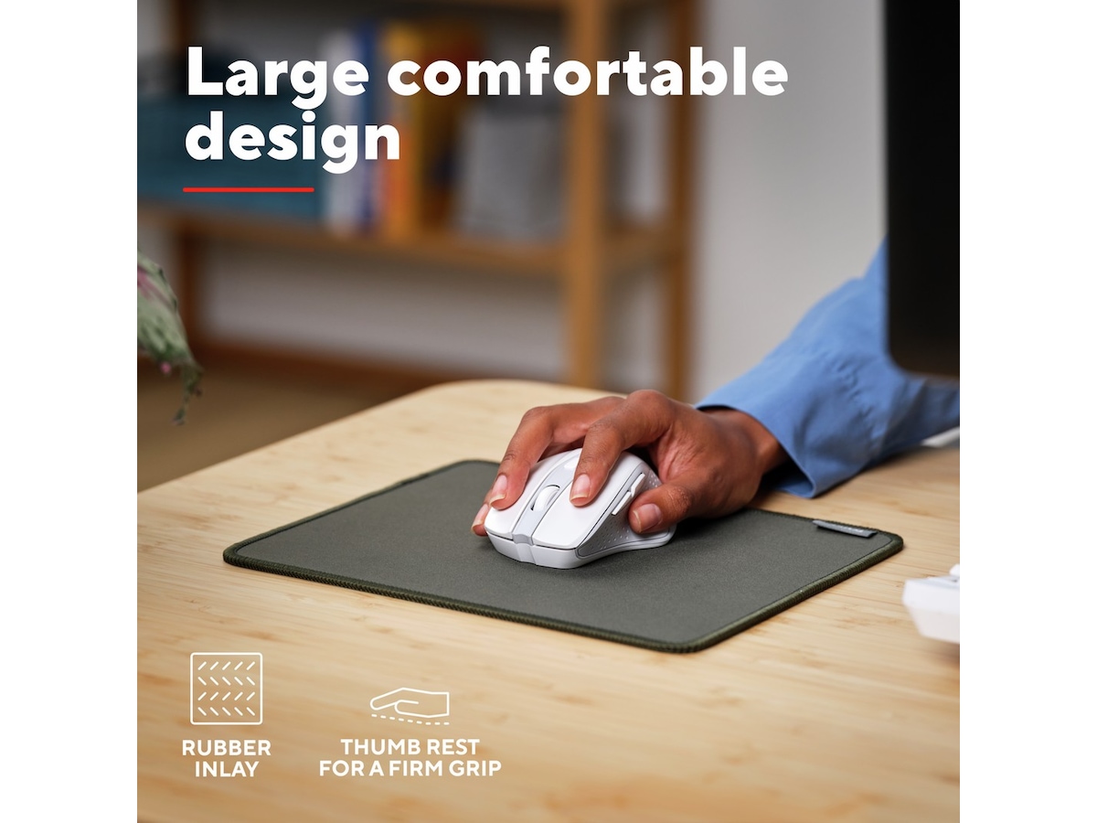 Trust Nito Silent trådlös mus (vit) Mus