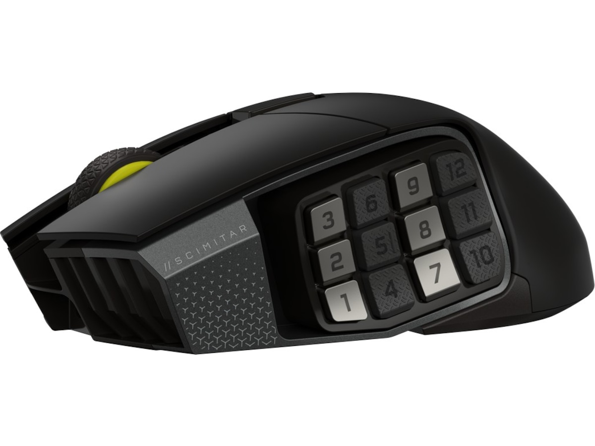 Corsair Scimitar Elite trådlös  gamingmus (gun metal) Gamingmus