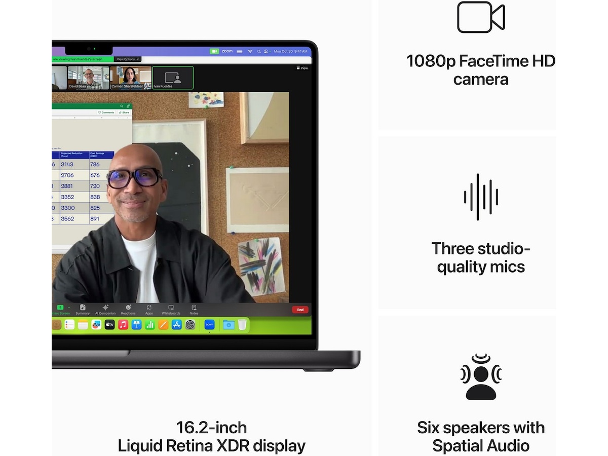 Macbook Pro 16 M3 MAX (2023) 1TB (rymdsvart) -B-Grade Demo bärbara datorer