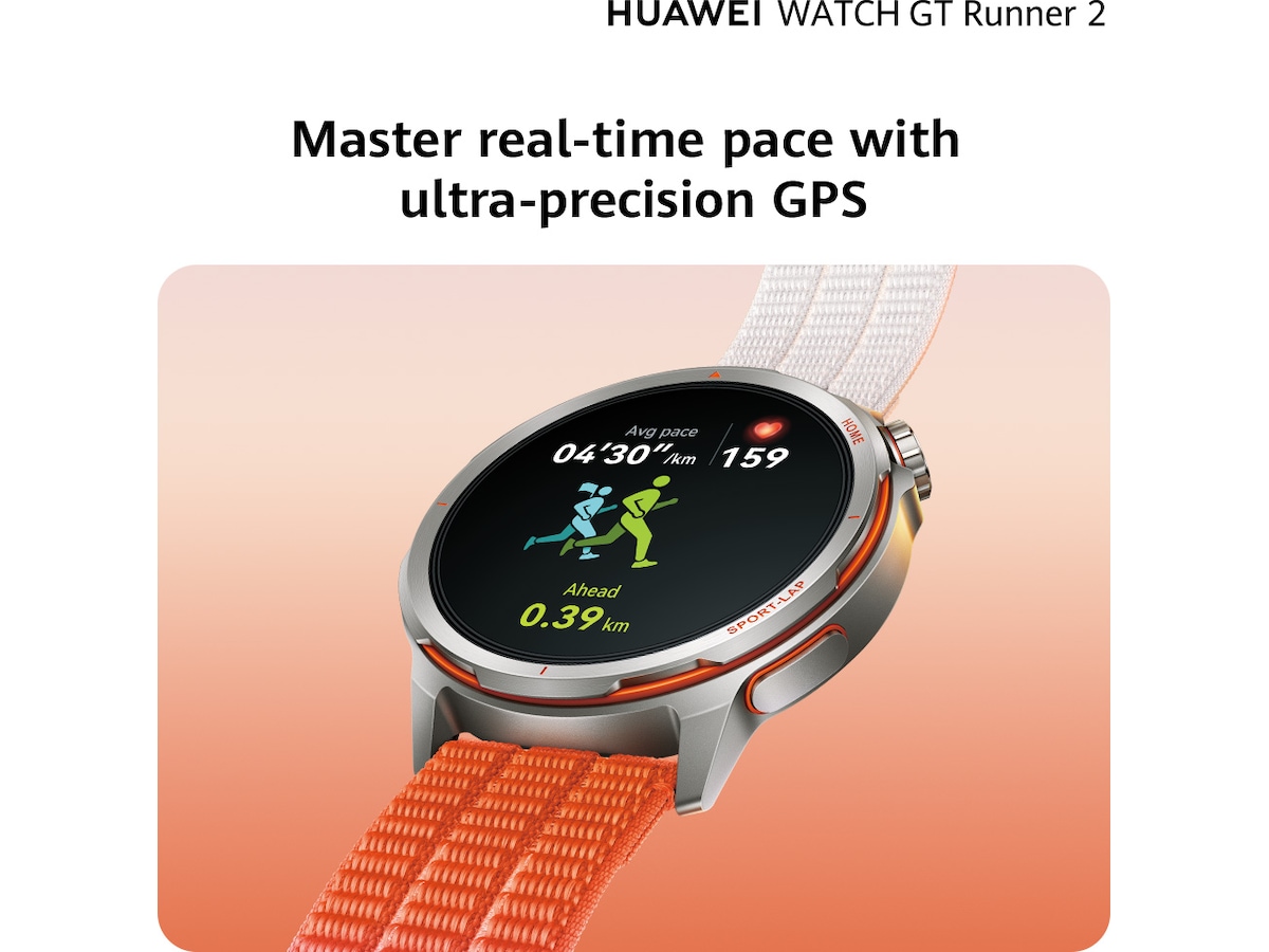 Watch GT Runner 2 Black Smartwatches