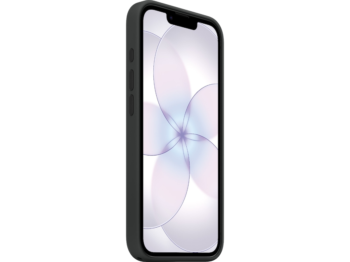 Apple iPhone 17e silikonfodral (svart) Mobilskal