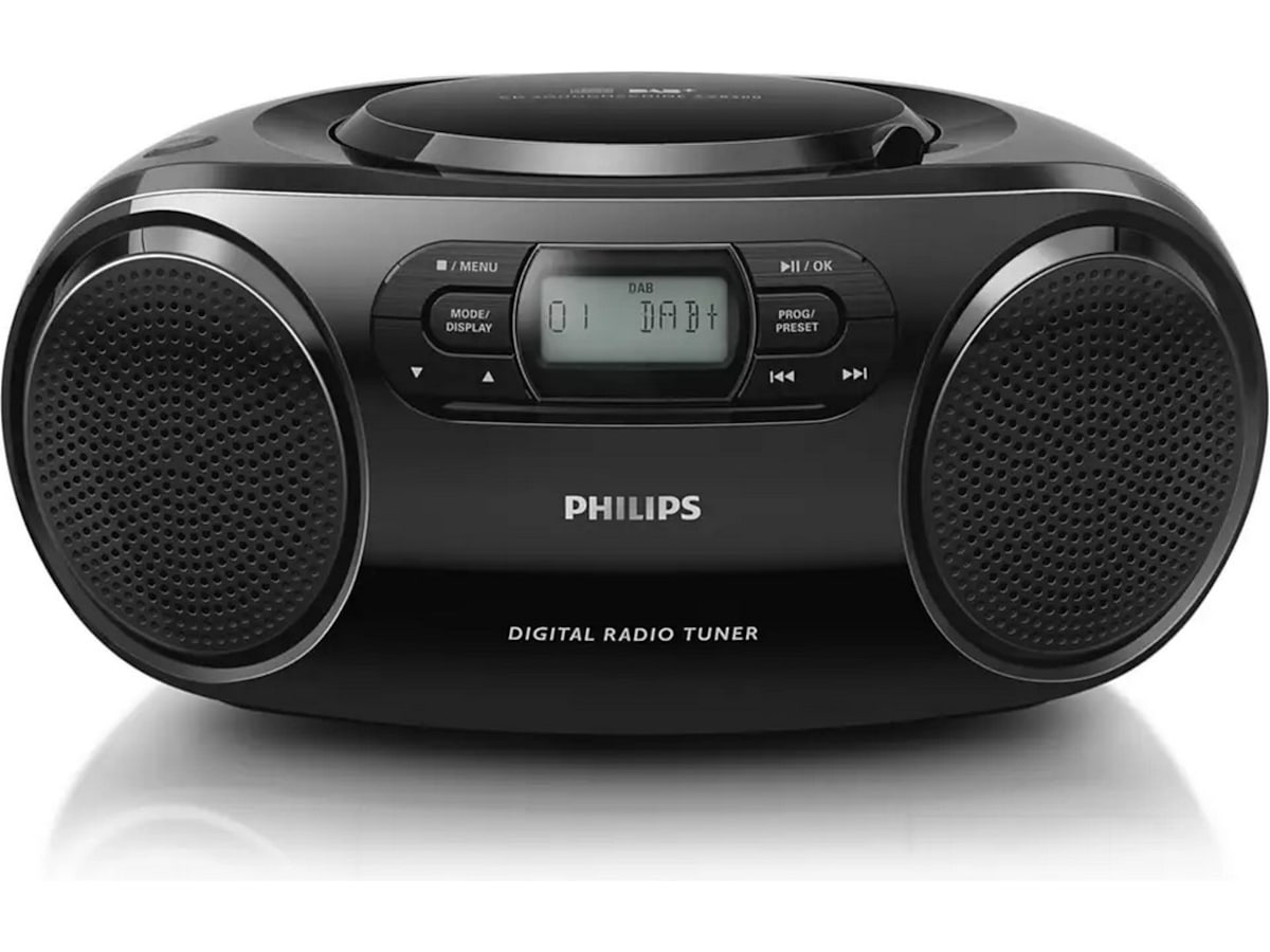 Philips CD-ljudmaskin AZB500/12 (svart) Radio & musikspelare