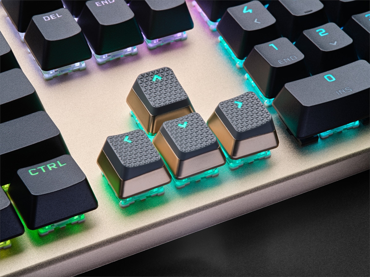 CORSAIR K100 RGB Optical-Mechanical Gaming Keyboard (mörkgrå) Gamingtangentbord