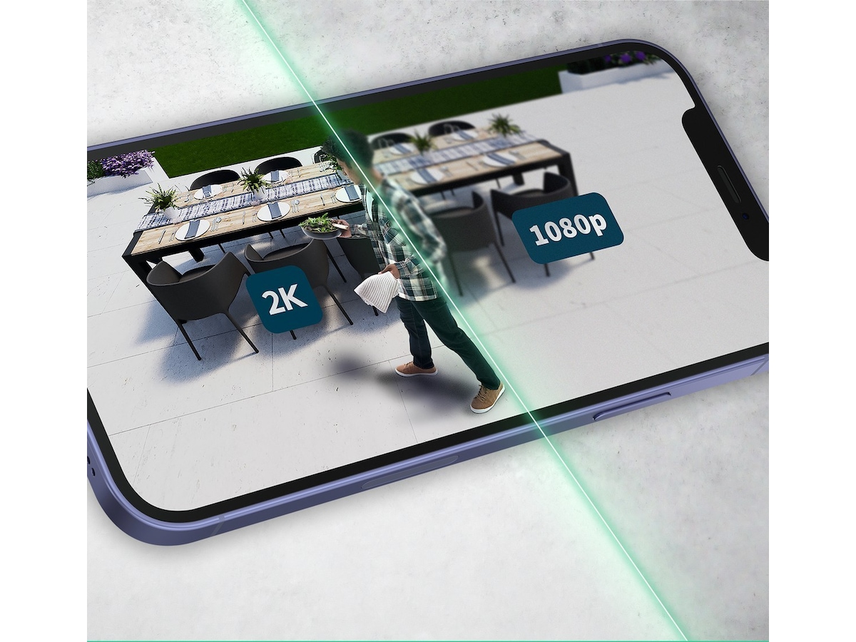 Arlo Essential 2 XL 2K Outdoor Säkerhetskamera (vit) 2pk Övervakningskamera