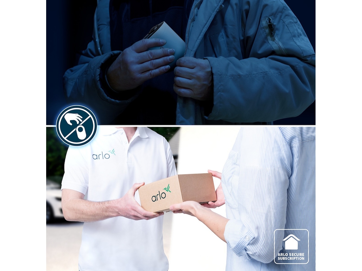 Arlo Essential 2 XL 2K Outdoor Säkerhetskamera (vit) 2pk Övervakningskamera