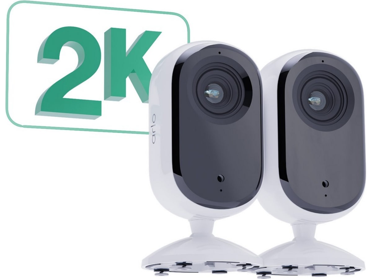 Arlo Essential 2 2K Indoor Video Doorbell 2pk -B-Grade Demo hem & hushåll