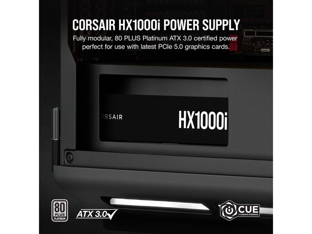 Corsair HXi Series HX1000i 1000W PSU -B-Grade Demo övrigt