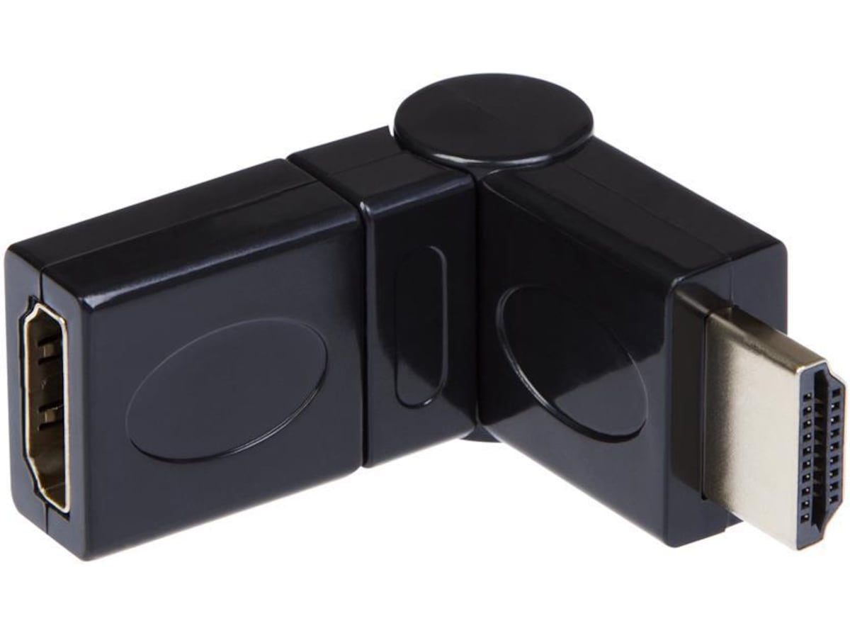 HDMI till HDMI Adapter (svart) Skärmkablar