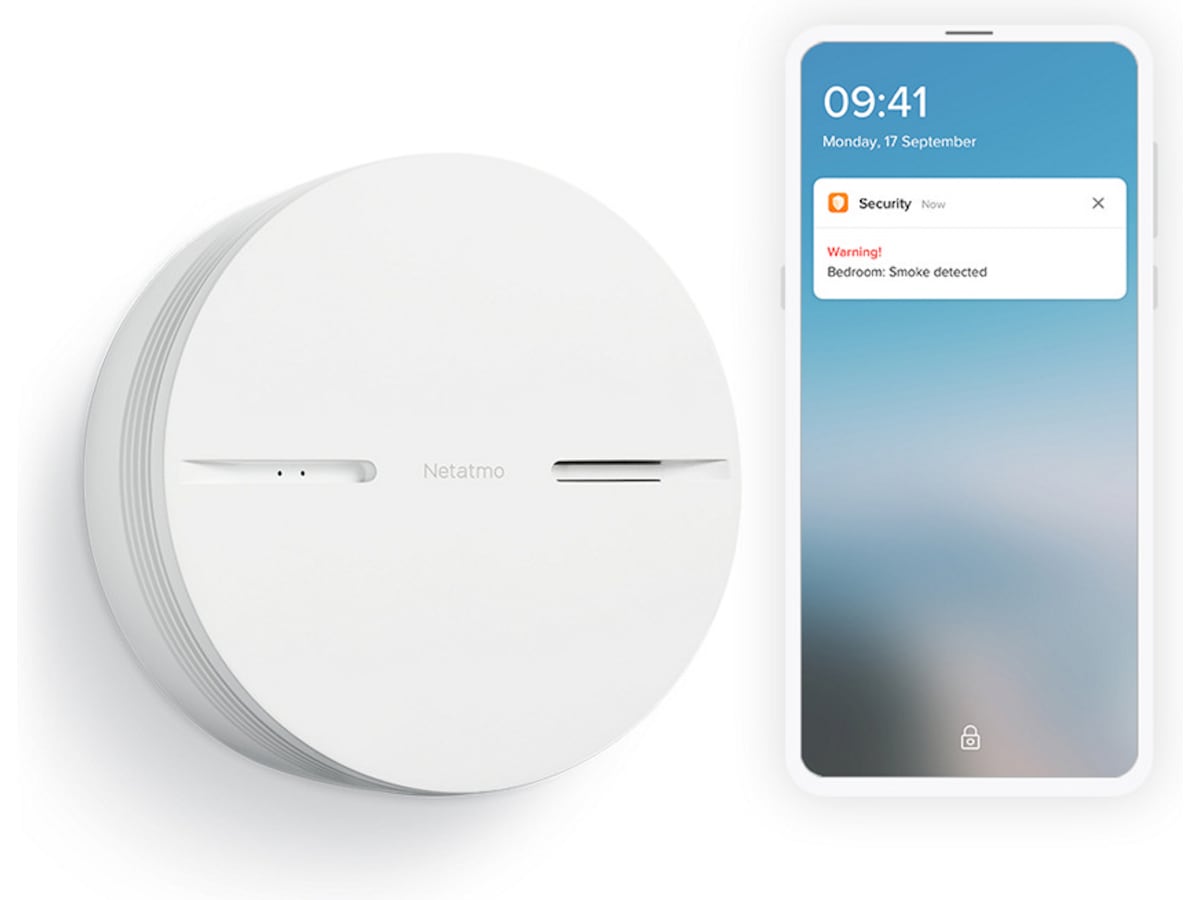 Netatmo Smart rökdetektor (vit) Brandvarnare & rökdetektorer