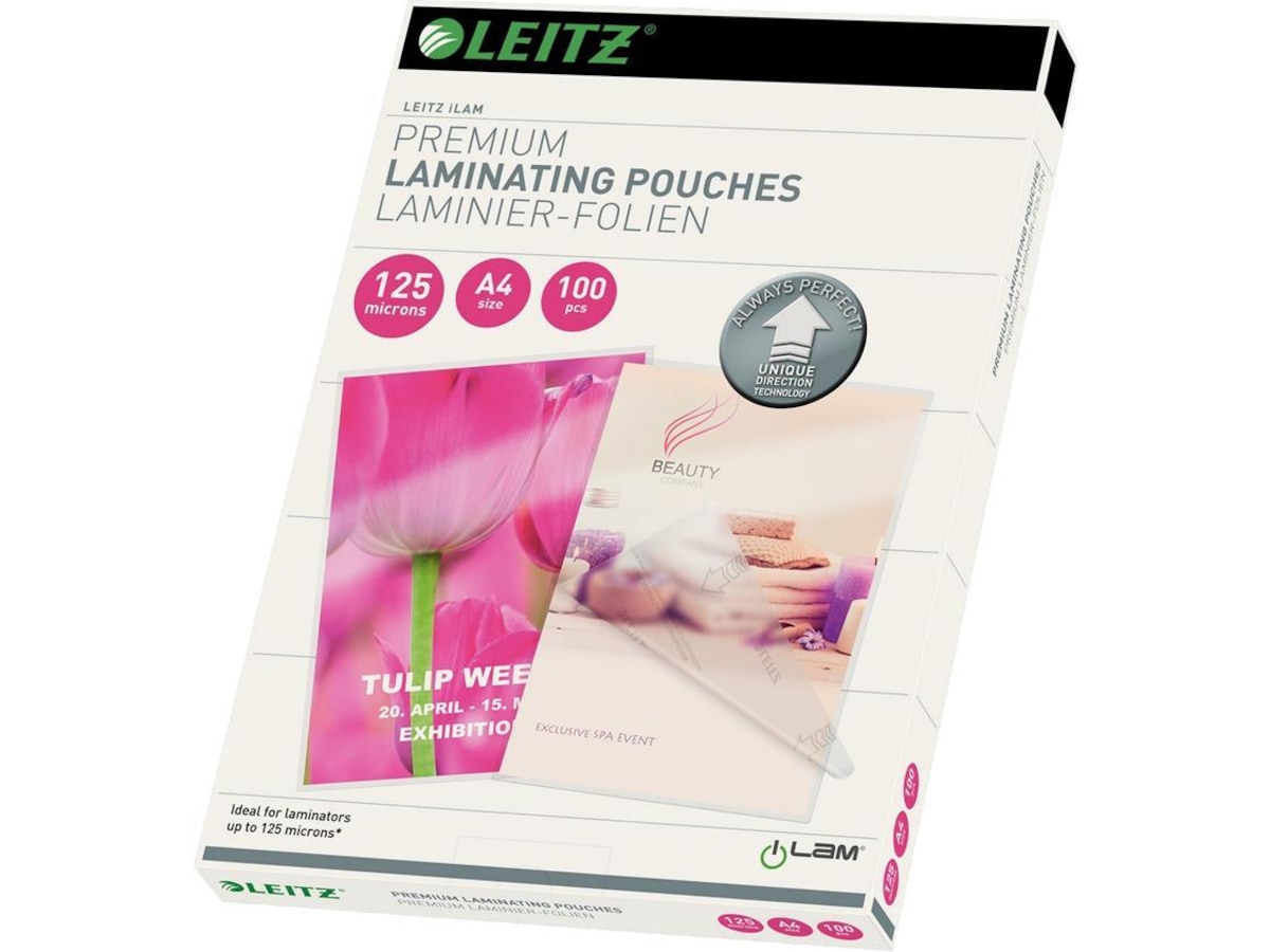 Leitz lamineringsficka UDT A4 125my Laminatorer