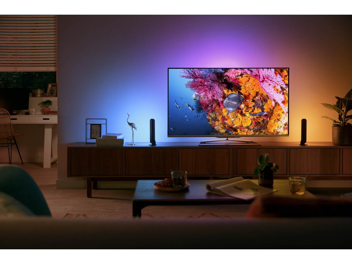 Philips Hue Play light bar 2-pack (svart) Led strips & underhållning