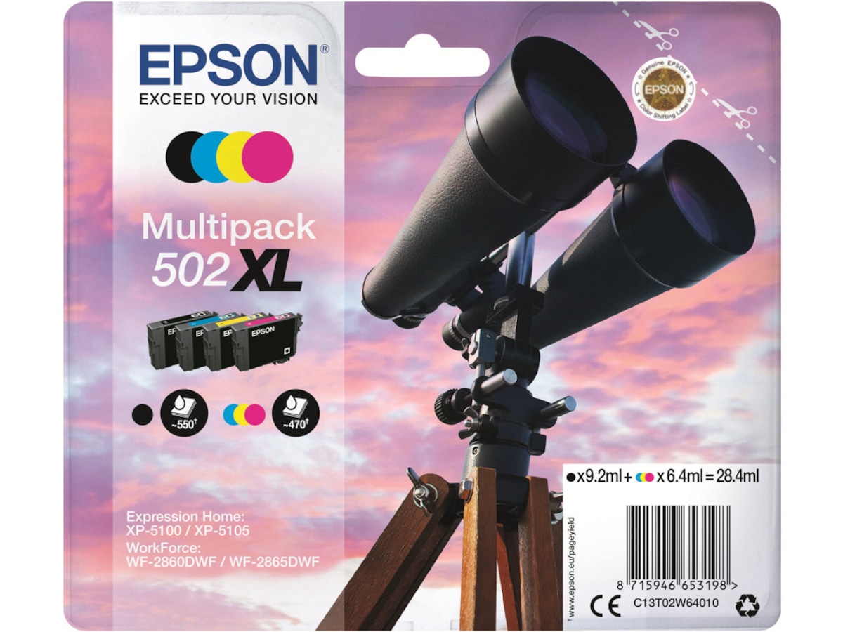 Epson Bläck 502XL Multipack Bläckpatron