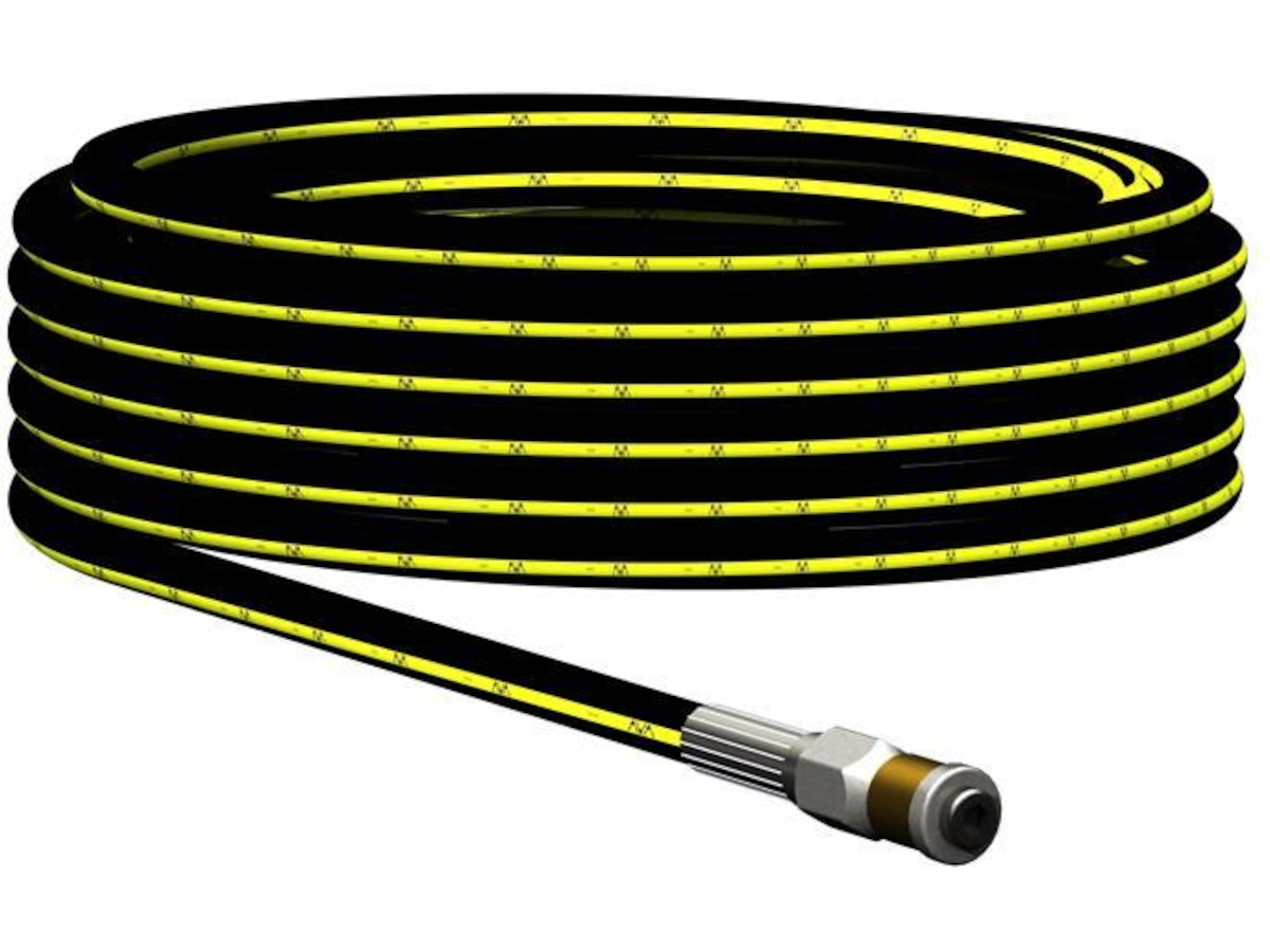 AVA Rörbricka 10M med roterande munstycke Tillbehör till högtryckstvättar