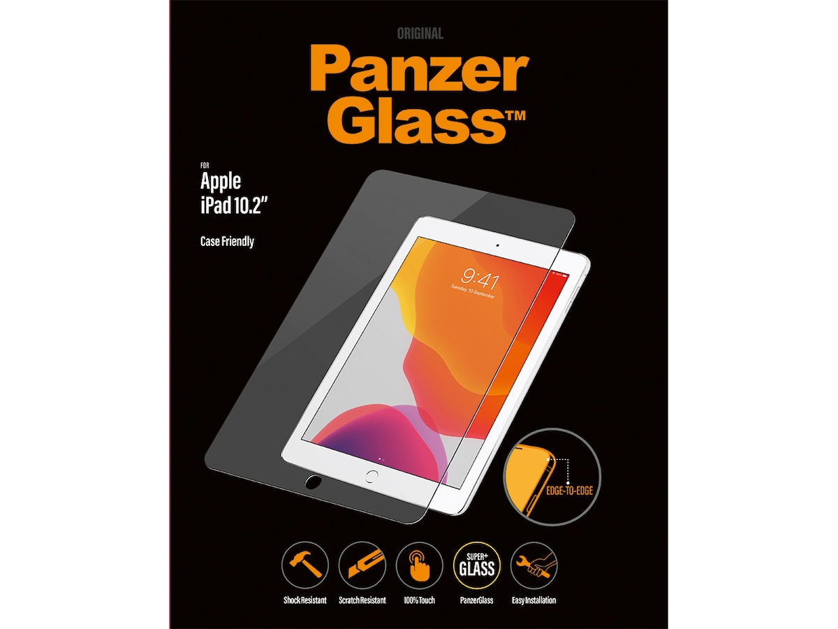 PanzerGlass iPad 10,2" (2021) Clear Glass Skärmskydd Skärmskydd surfplattor
