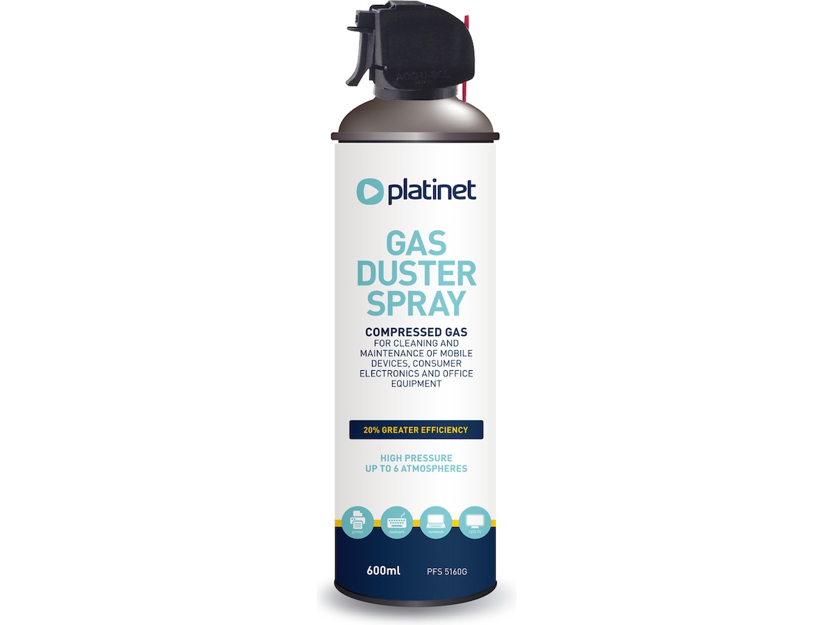 Platinet Cleaning Gas Duster 600ml Rengöring