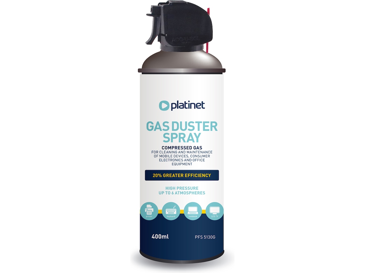 Platinet Cleaning Gas Duster 400ml Rengöring