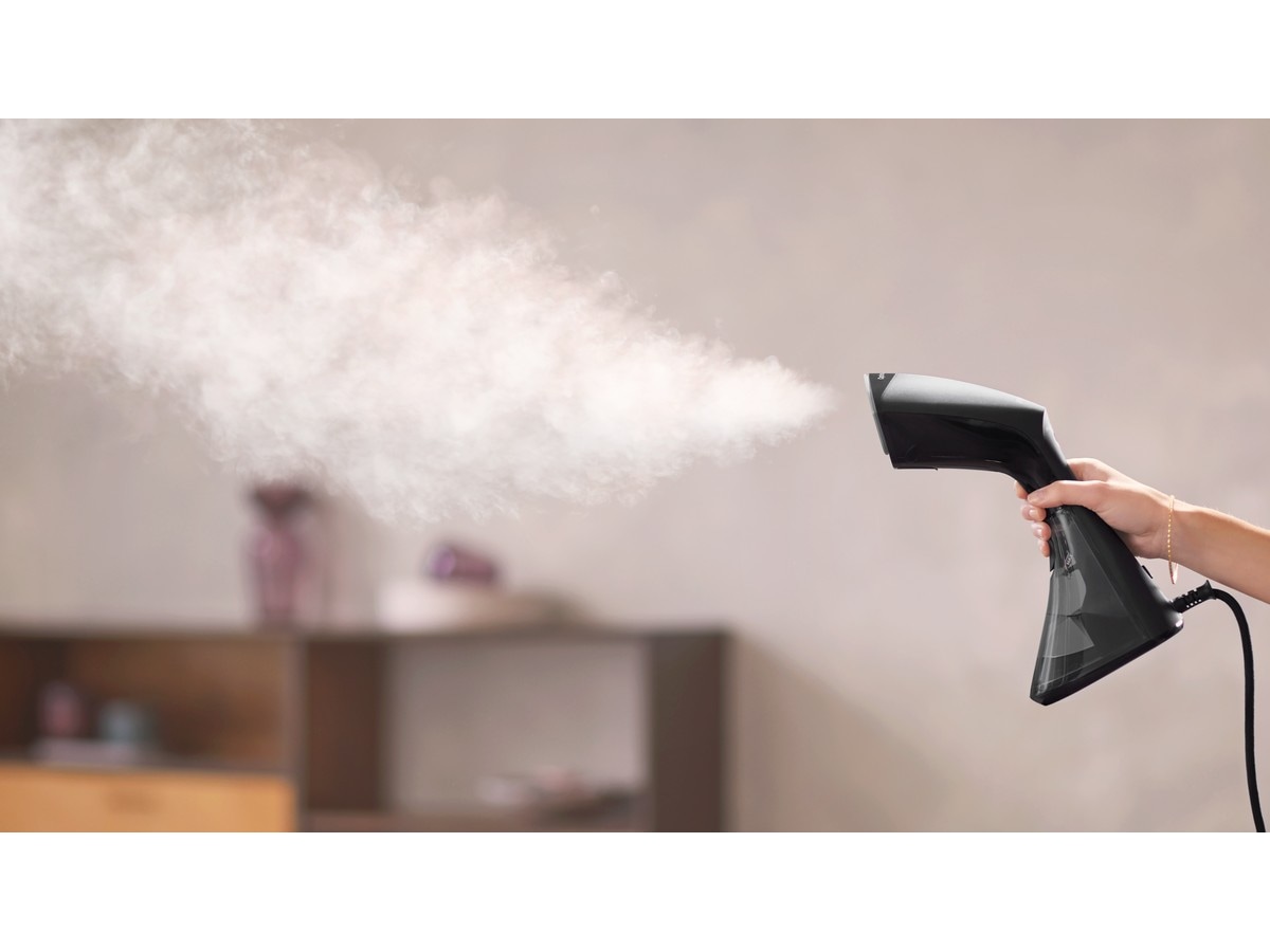 Philips Series 8000 GC800/80 Handhållen klädångare (svart/silver) Steamer