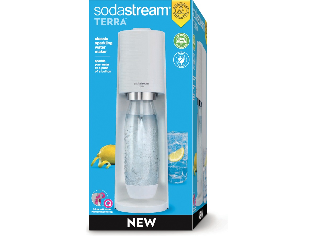 Sodastream Terra™ (vit) Sodamaskiner Komplett.se