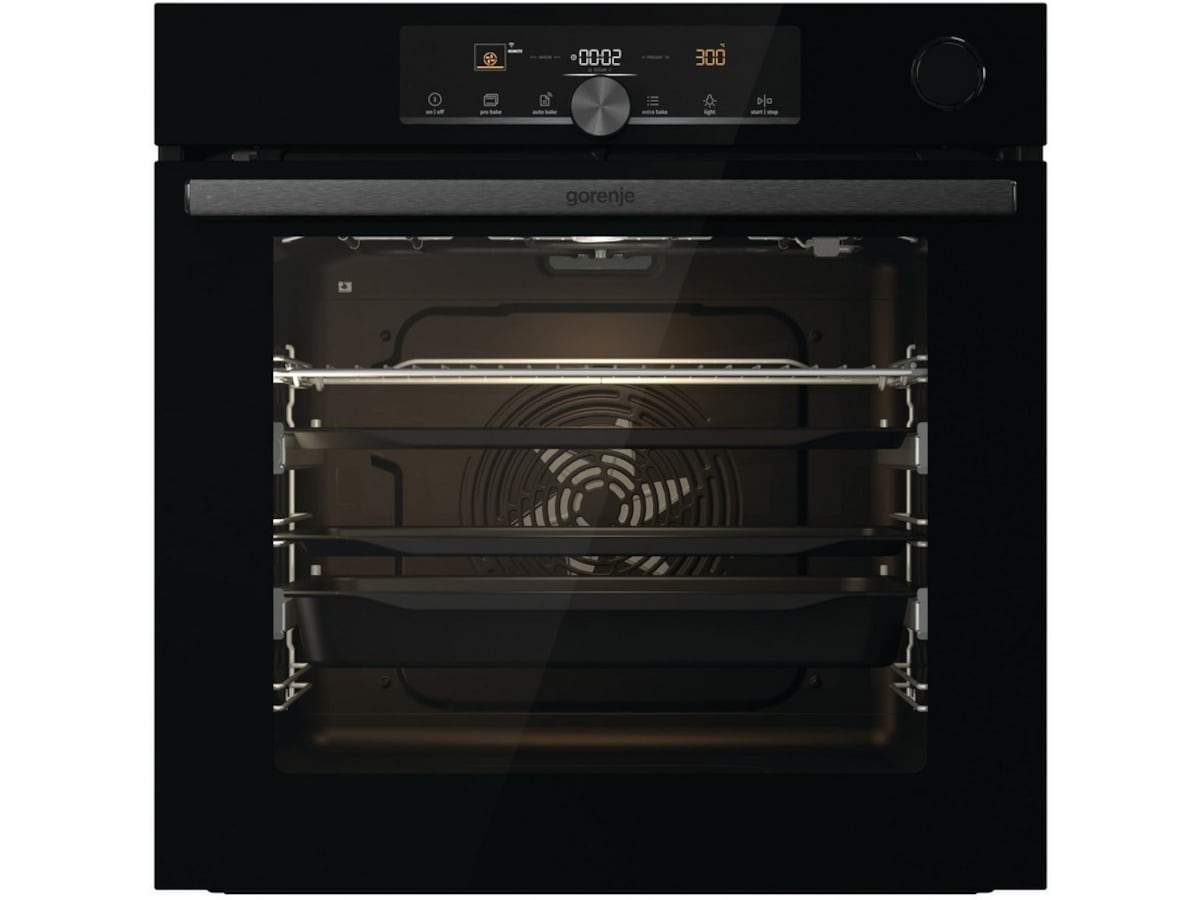 Gorenje BPSA6747A08BGWI Inbyggd pyrolysugn (svart) Ugn