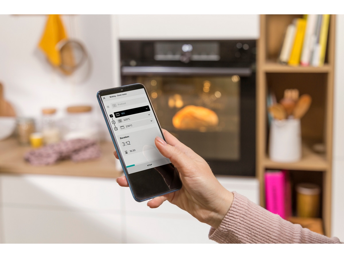 Gorenje BPSA6747A08BGWI Inbyggd pyrolysugn (svart) Ugn