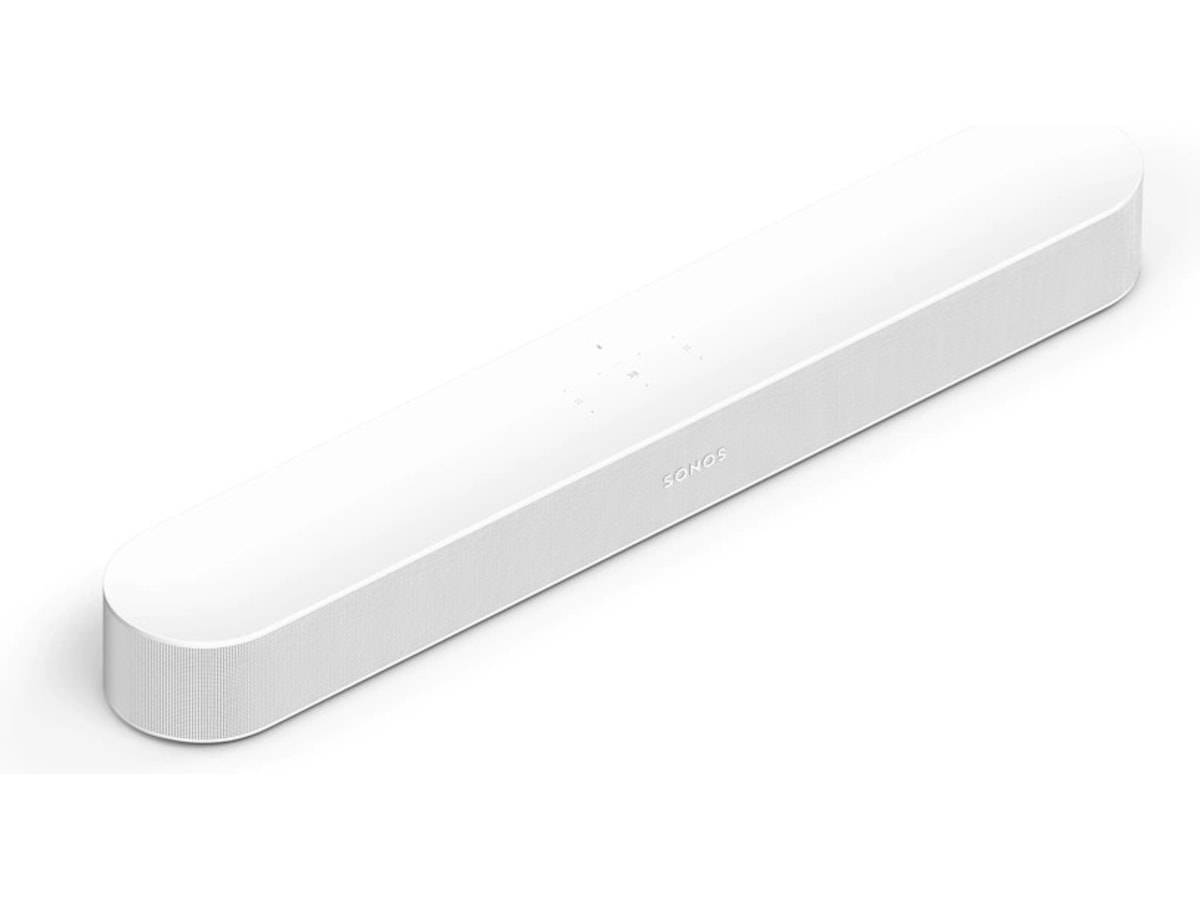 Sonos Sub Mini Trådlös subwoofer (vit) + Sonos Beam Soundbars