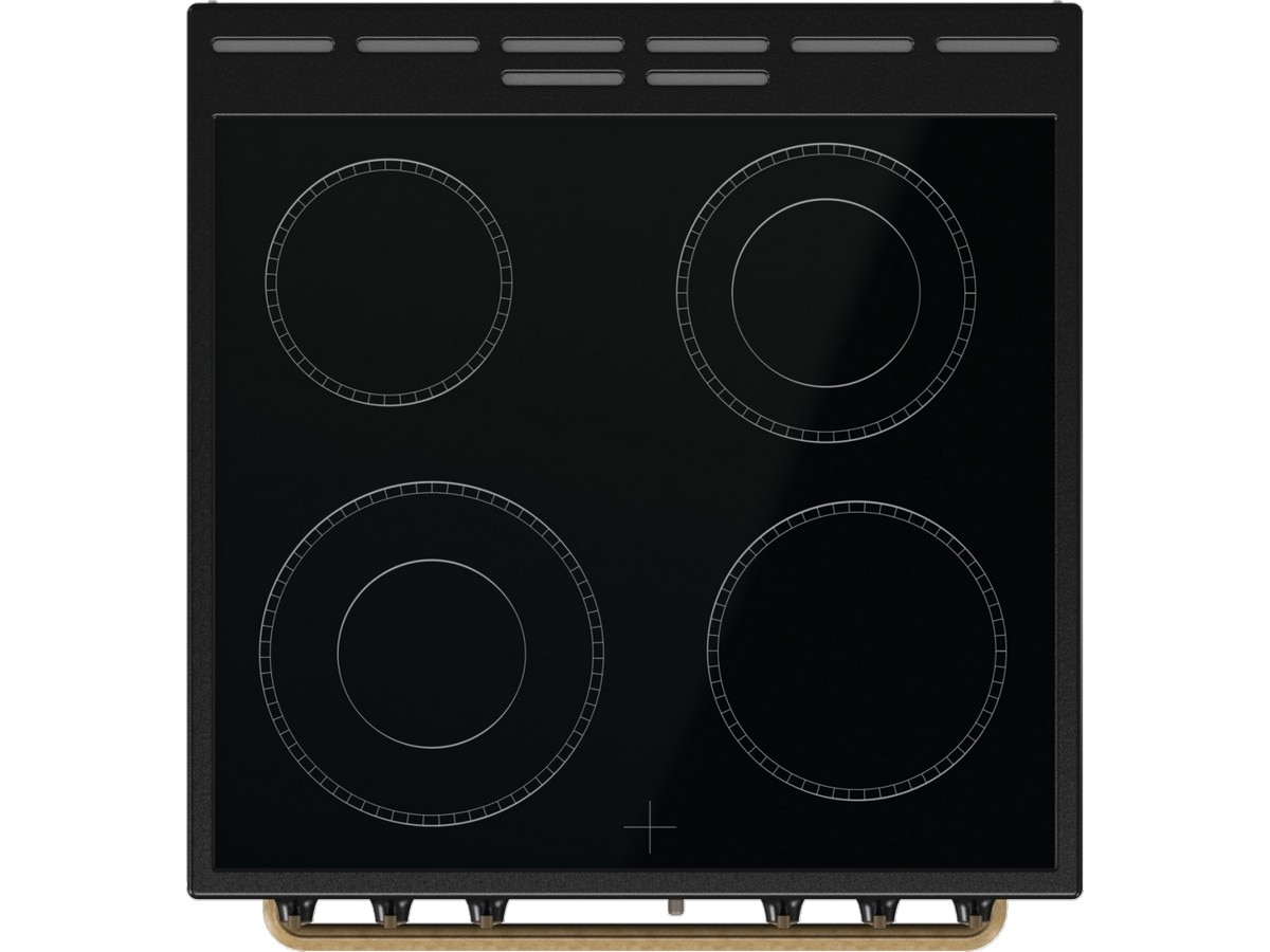 Gorenje GECS6B70CLB Glaskeramisk spis (svart) Spis