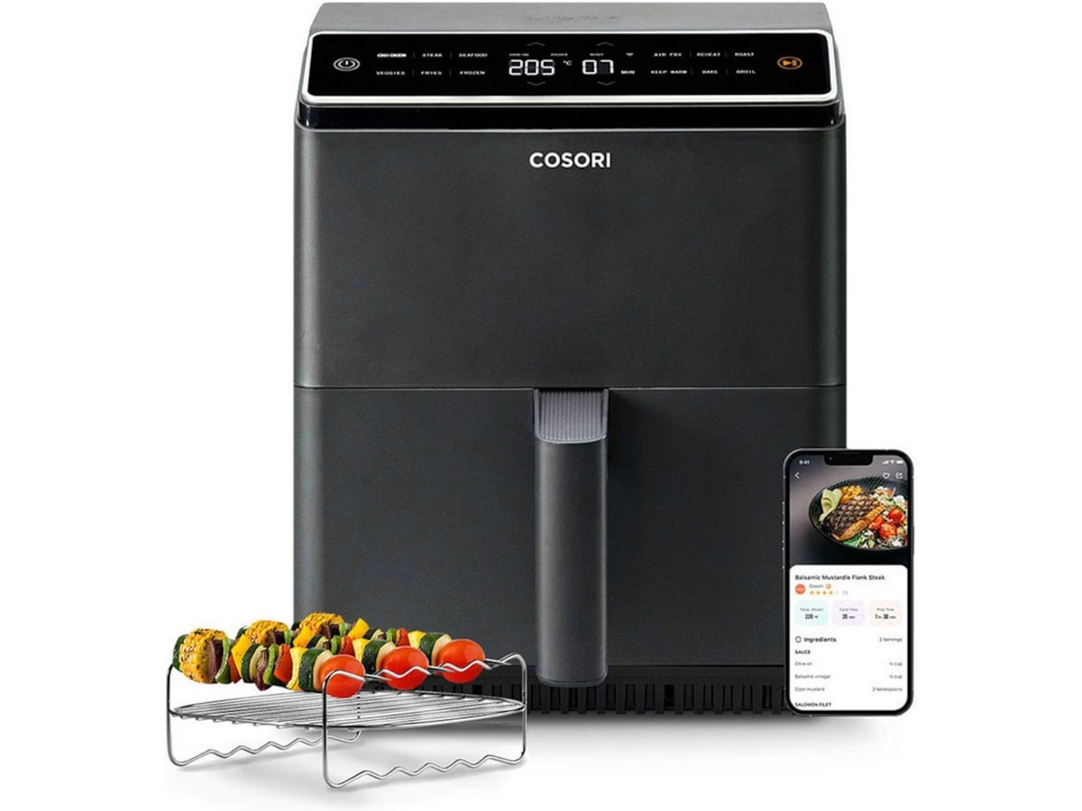 Cosori Dual Blaze Airfryer CAF-P583S-KEUR (mörkgrå) Airfryer
