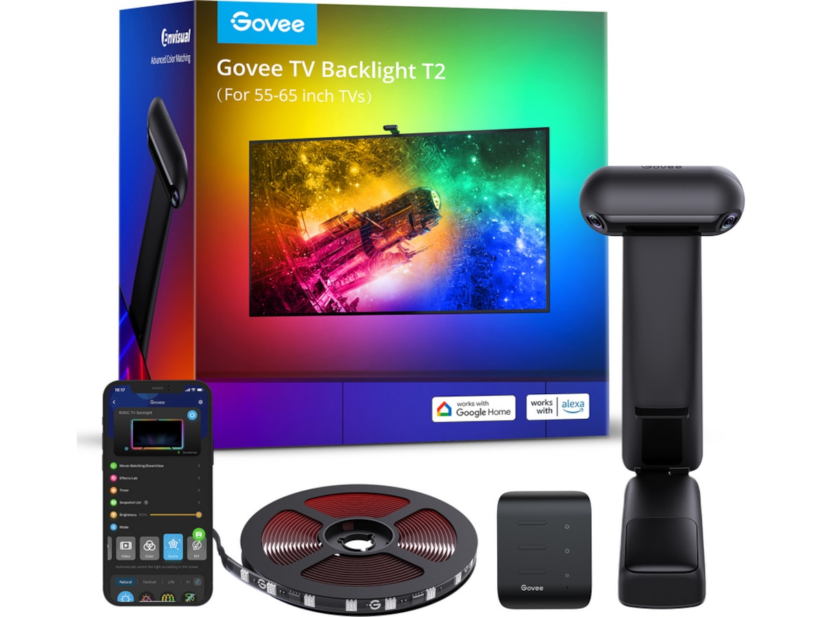Govee Envisual TV Backlight T2 Dual Camera (55 - 65") Led strips & underhållning