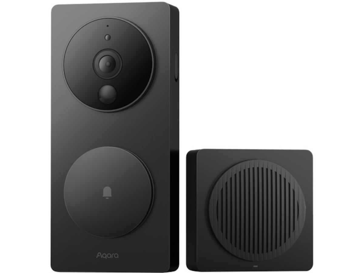 Aqara Smart Video Doorbell G4 dörrklocka (svart) Ringklockor